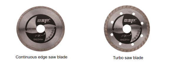 Turbo vs Continuous Diamond Blade