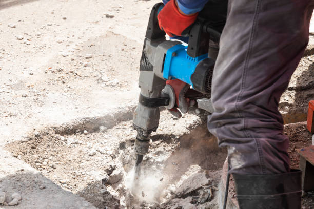 Drilling Through Asphalt